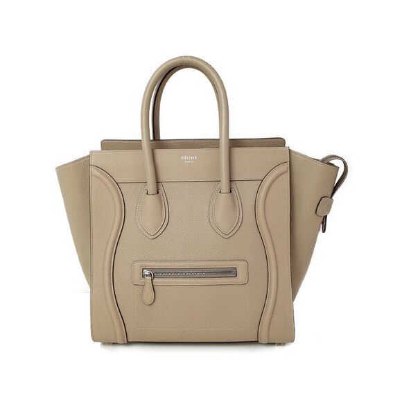 Celine Handbags - Celine Luggage Shopper Tote Leather Shoulder Bag